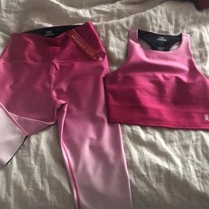 Good American workout set (top and bottom)